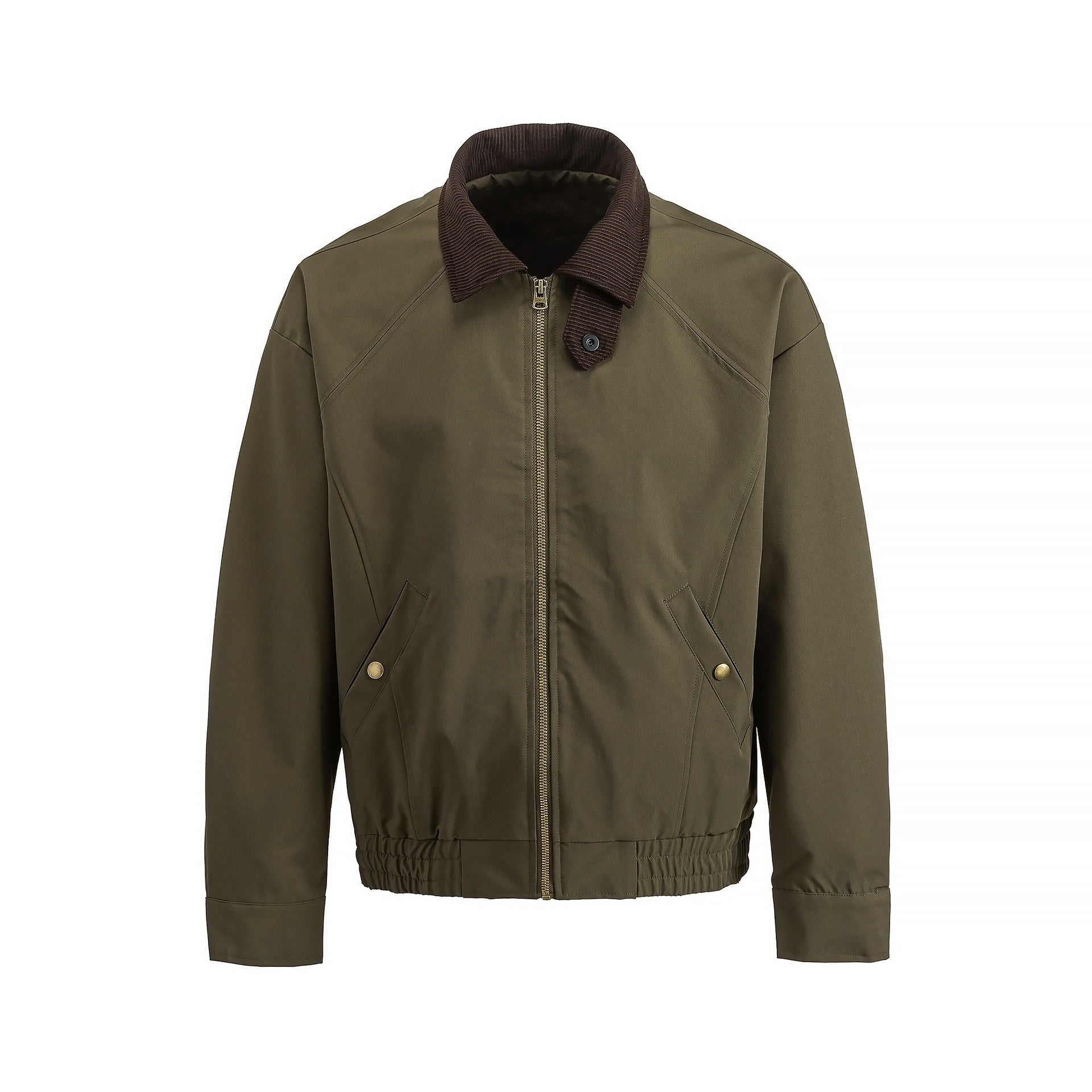 Collar Hunting Jacket Men's Vintage Casual Workwear Coat
