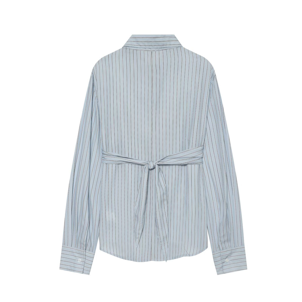 Loose layered long sleeved shirt