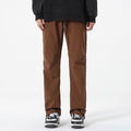 Casual Straight Leg Cargo Pants for Men Autumn Waterproof Windproof Soft Shell Streetwear  Long Trousers