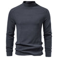 Long sleeved slim fit top for men