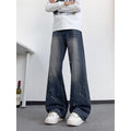 Paint Knife-Style Denim Pants for Men