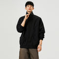 Men's Casual Loose Fit Stand Collar Flight Jacket