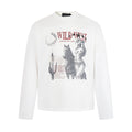 Western Cowboy Girl Printed Long Sleeve T-shirt