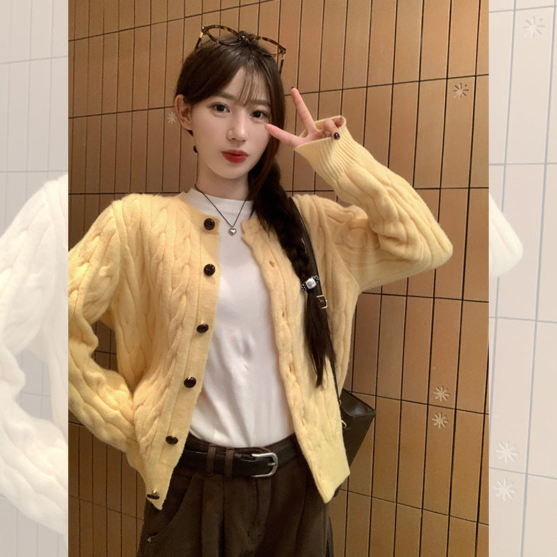 Sweater Coat for Women, Solid Color Outerwear