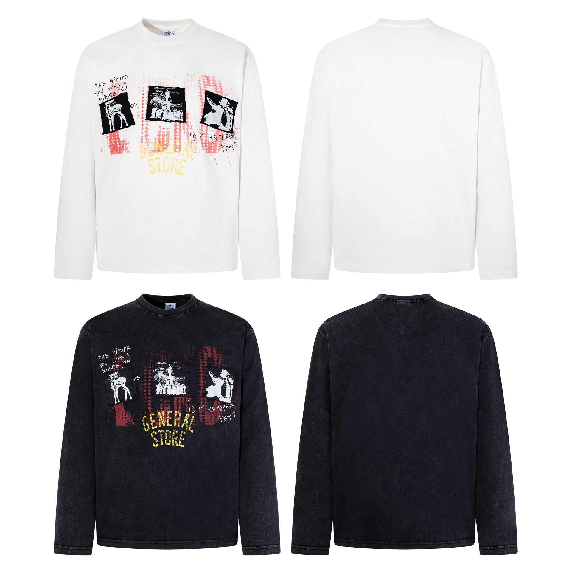 Collage Print Graffiti T-shirt
