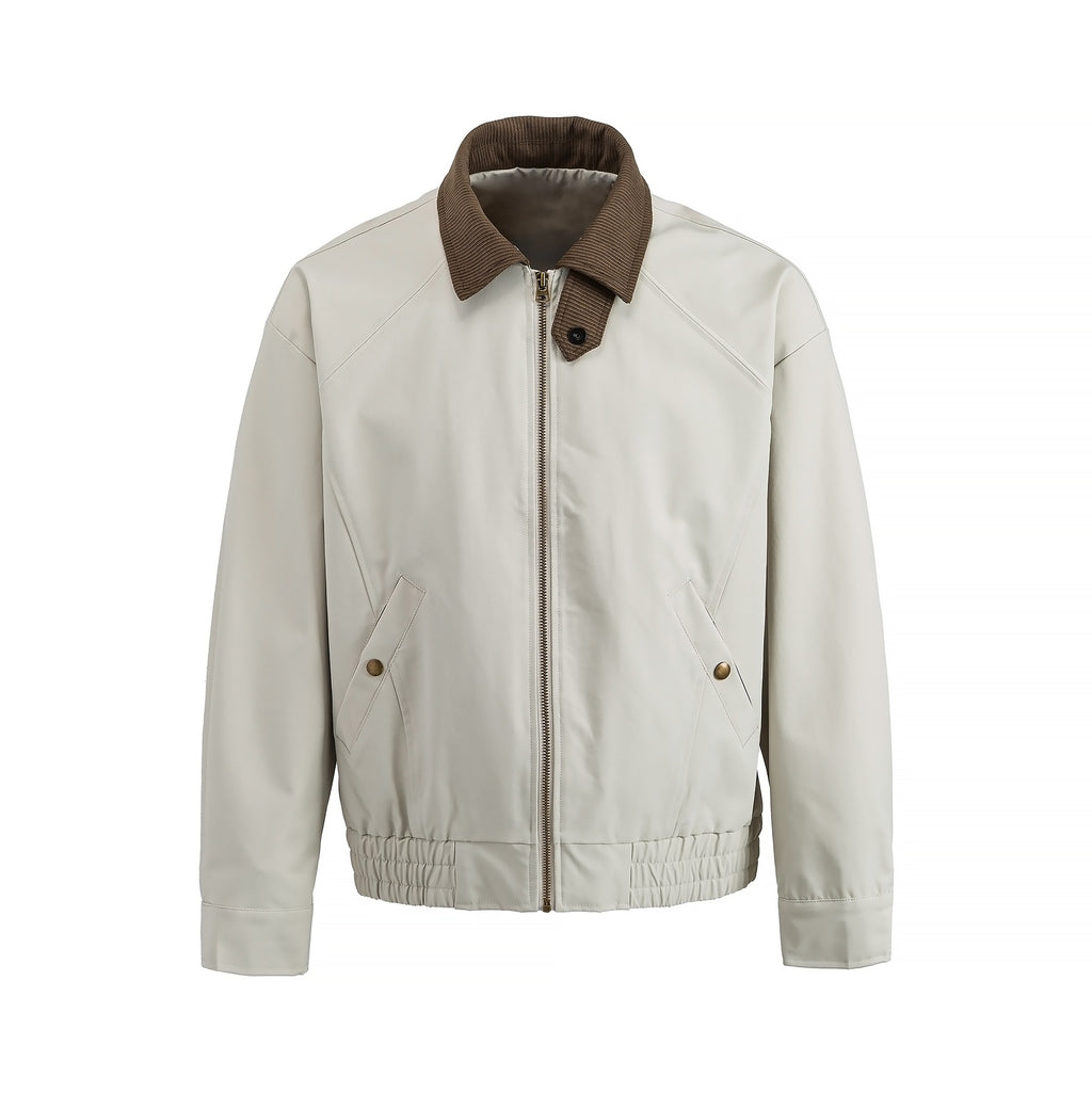 Collar Hunting Jacket Men's Vintage Casual Workwear Coat
