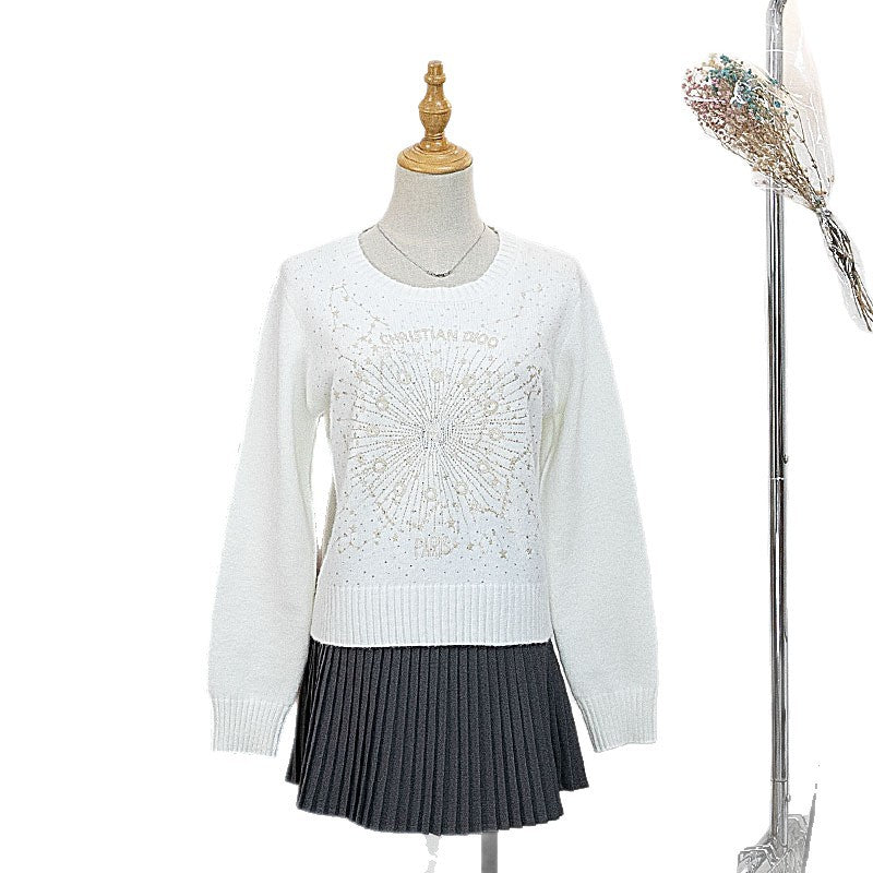 Star Embroidered Sweater