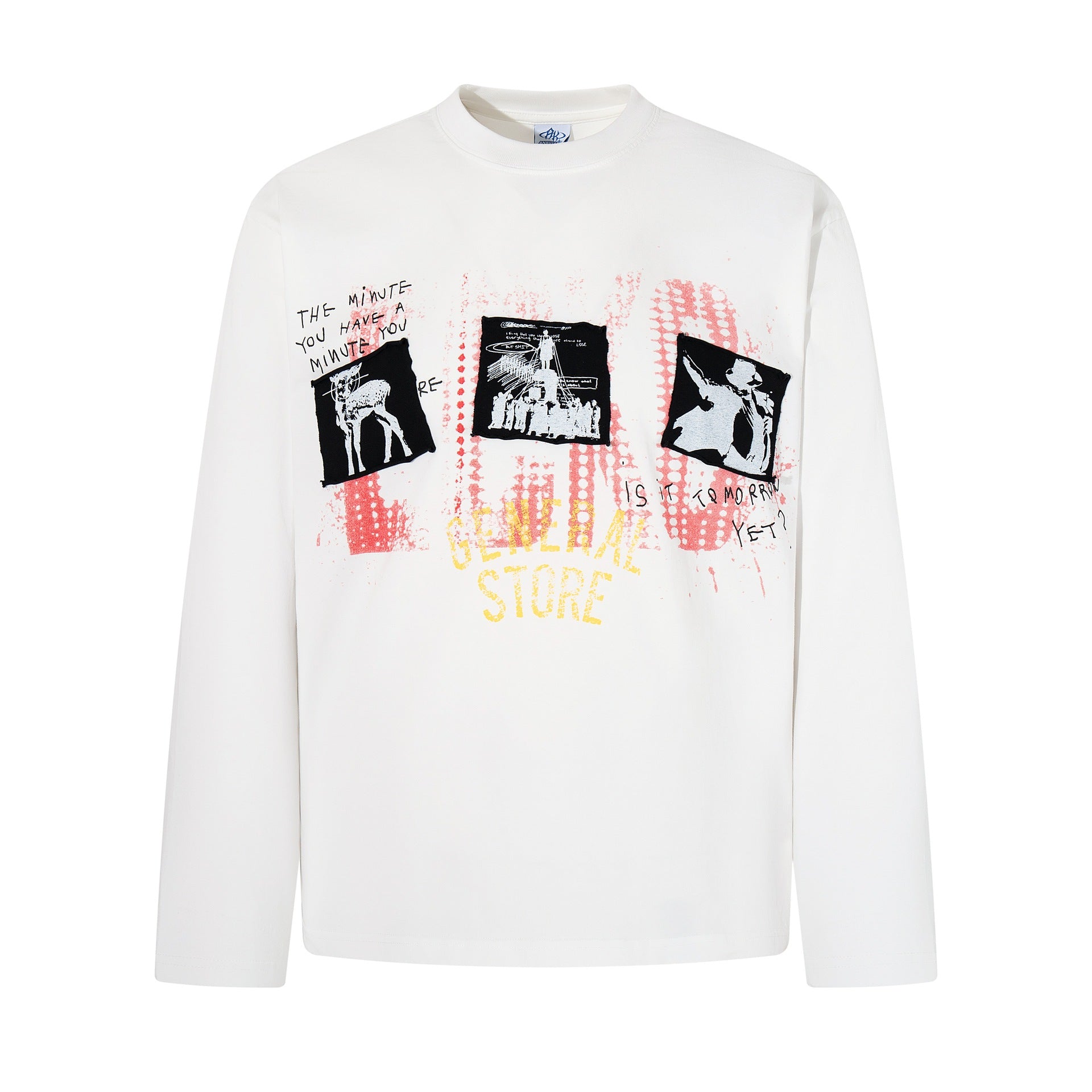 Collage Print Graffiti T-shirt