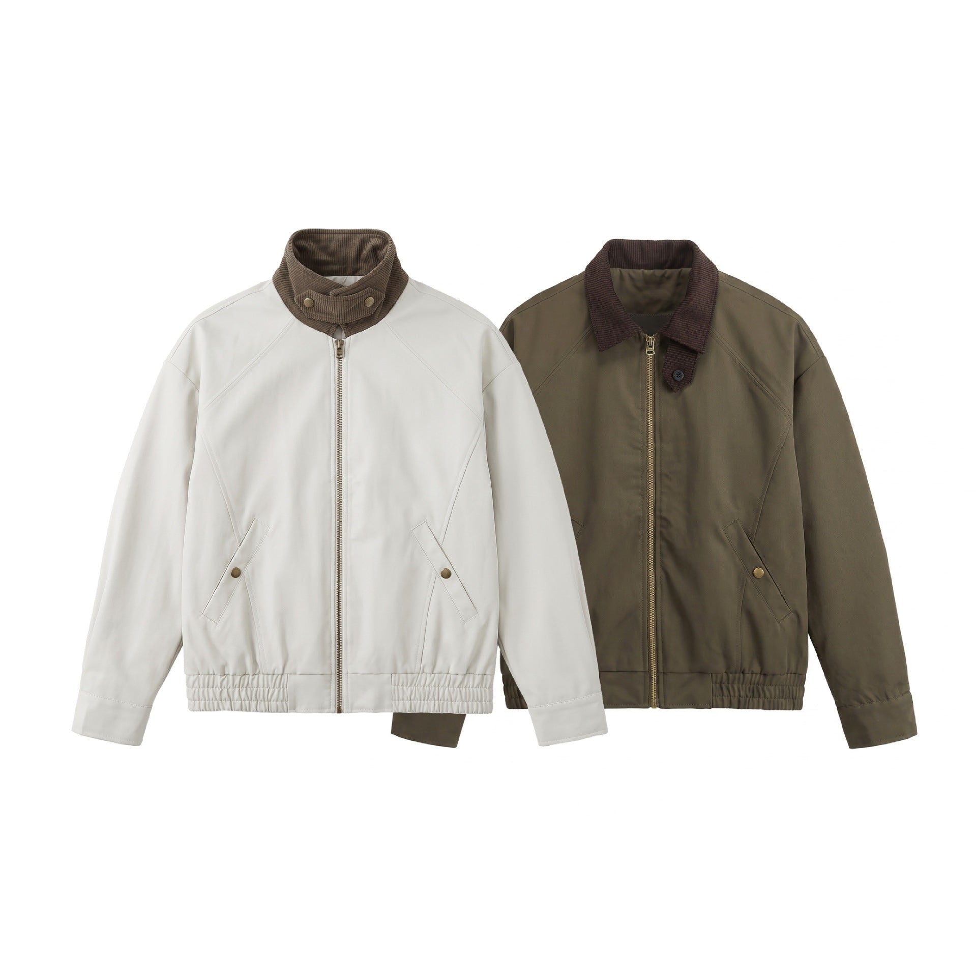 Collar Hunting Jacket Men's Vintage Casual Workwear Coat
