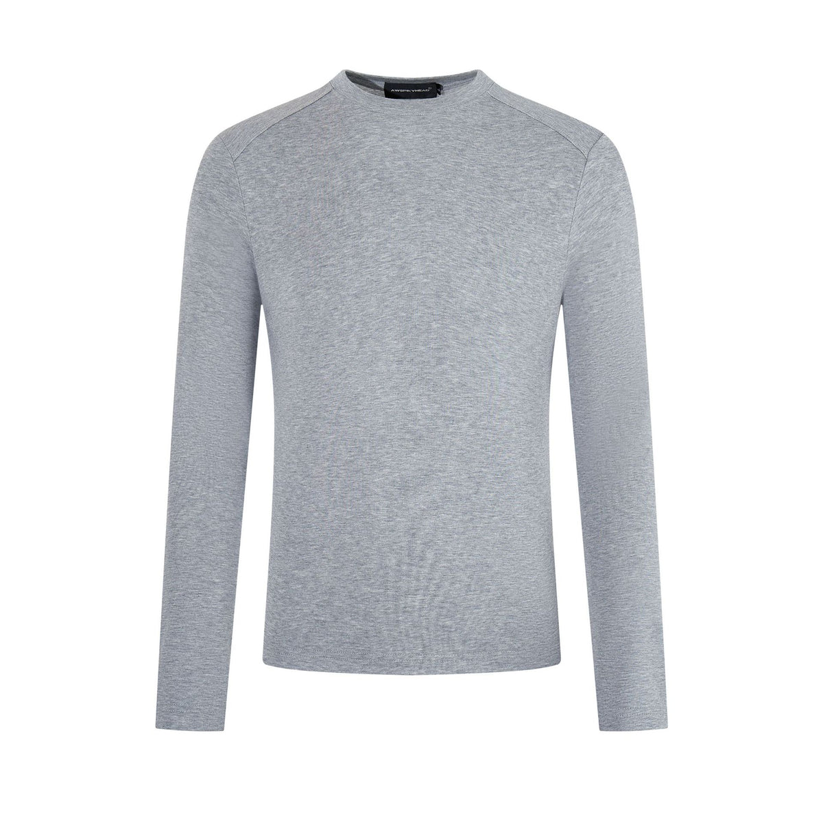 Lyocell slim fit long sleeved T-shirt