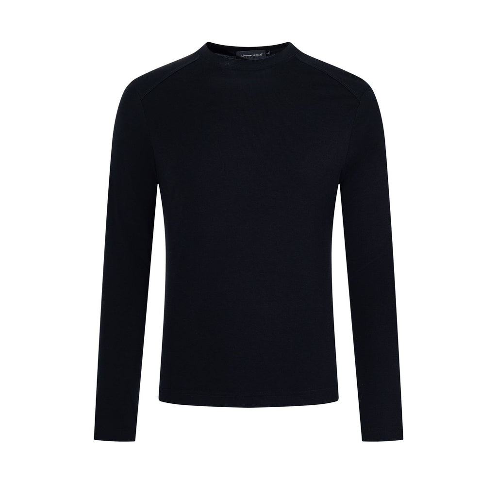 Lyocell slim fit long sleeved T-shirt