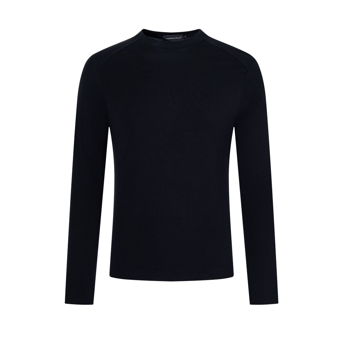 Lyocell slim fit long sleeved T-shirt