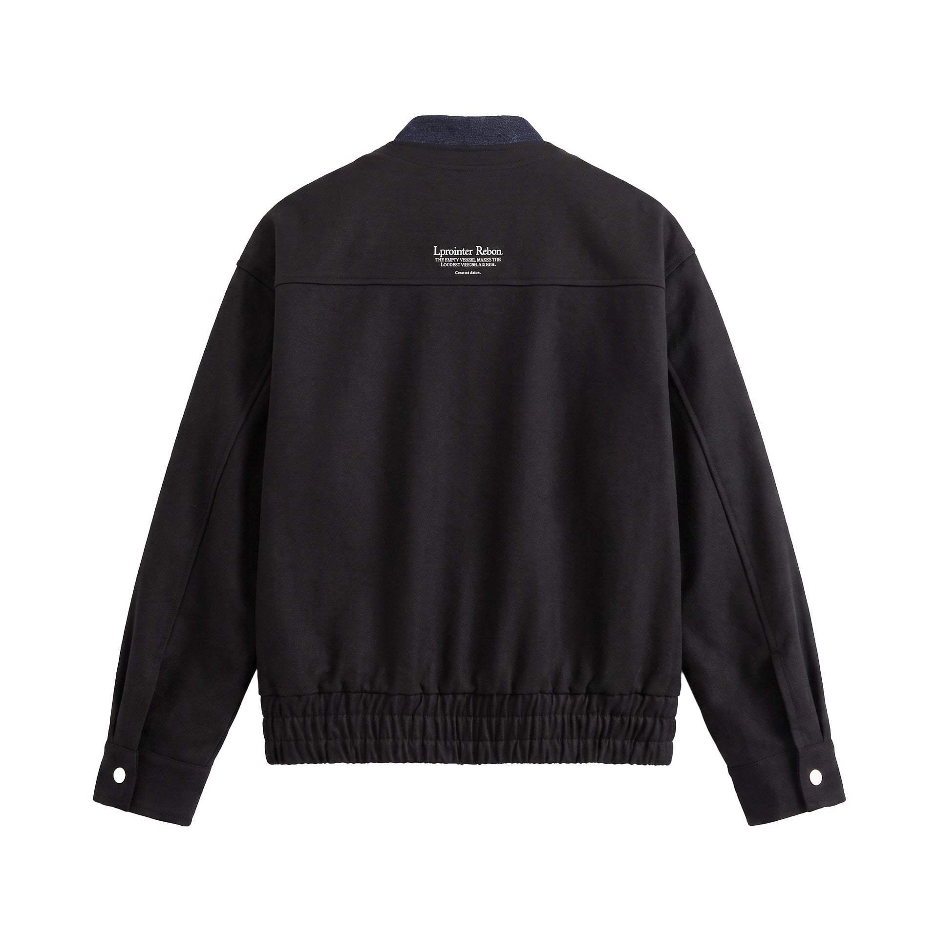 Stand-up Collar  Color-blocked  Zipper  Loose Fit  Baseball Jacket  Men's Cool Streetwear Outerwear