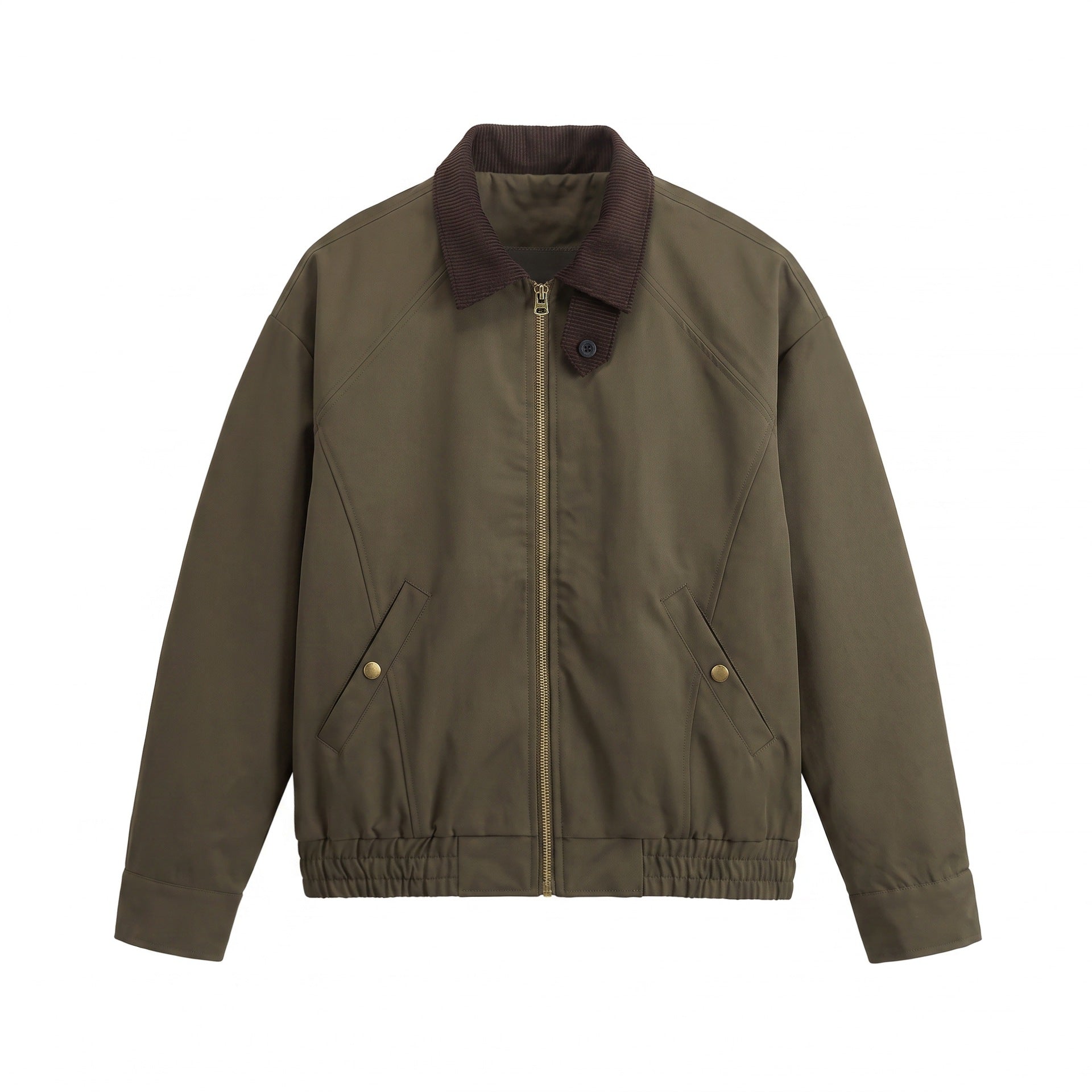 Collar Hunting Jacket Men's Vintage Casual Workwear Coat