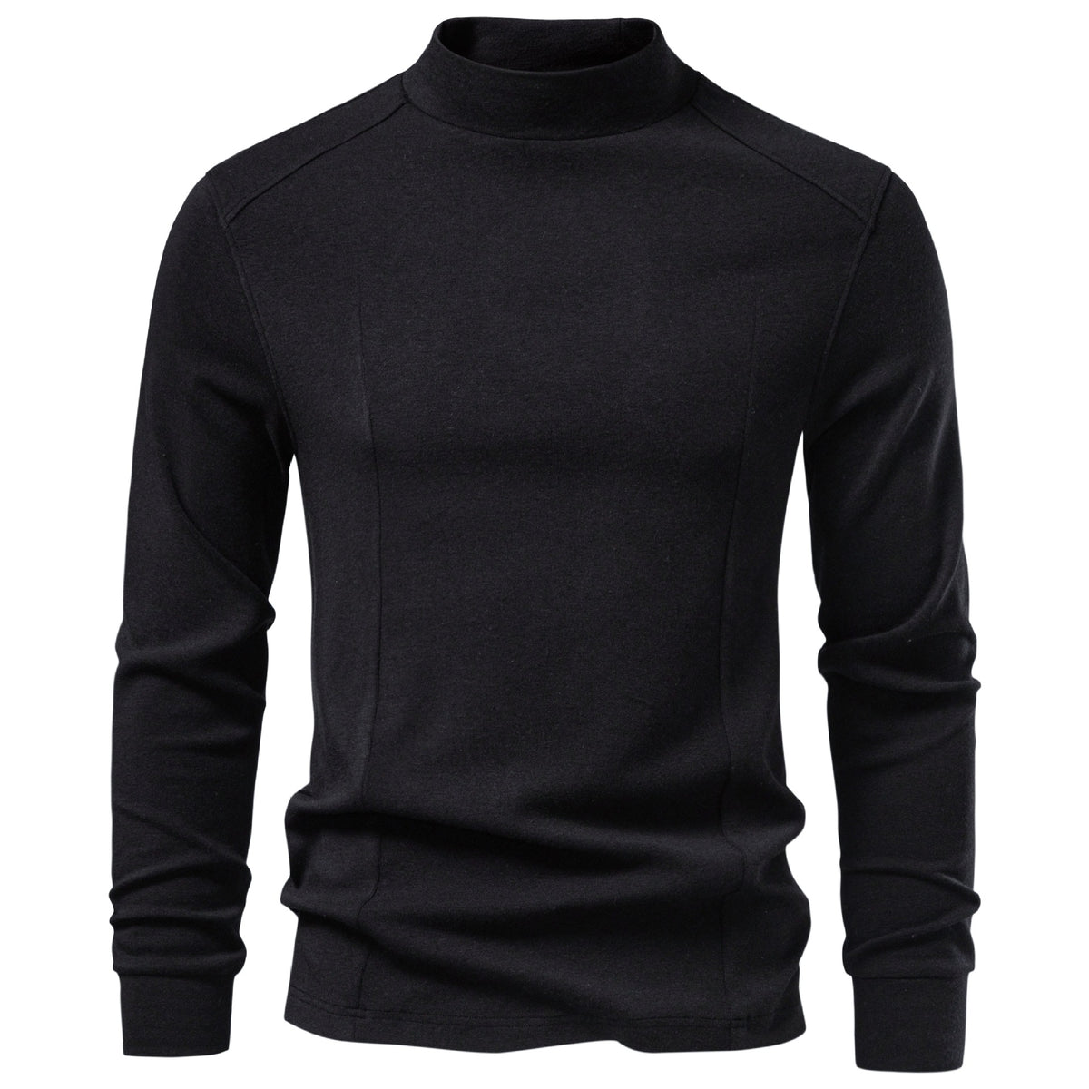 Long sleeved slim fit top for men