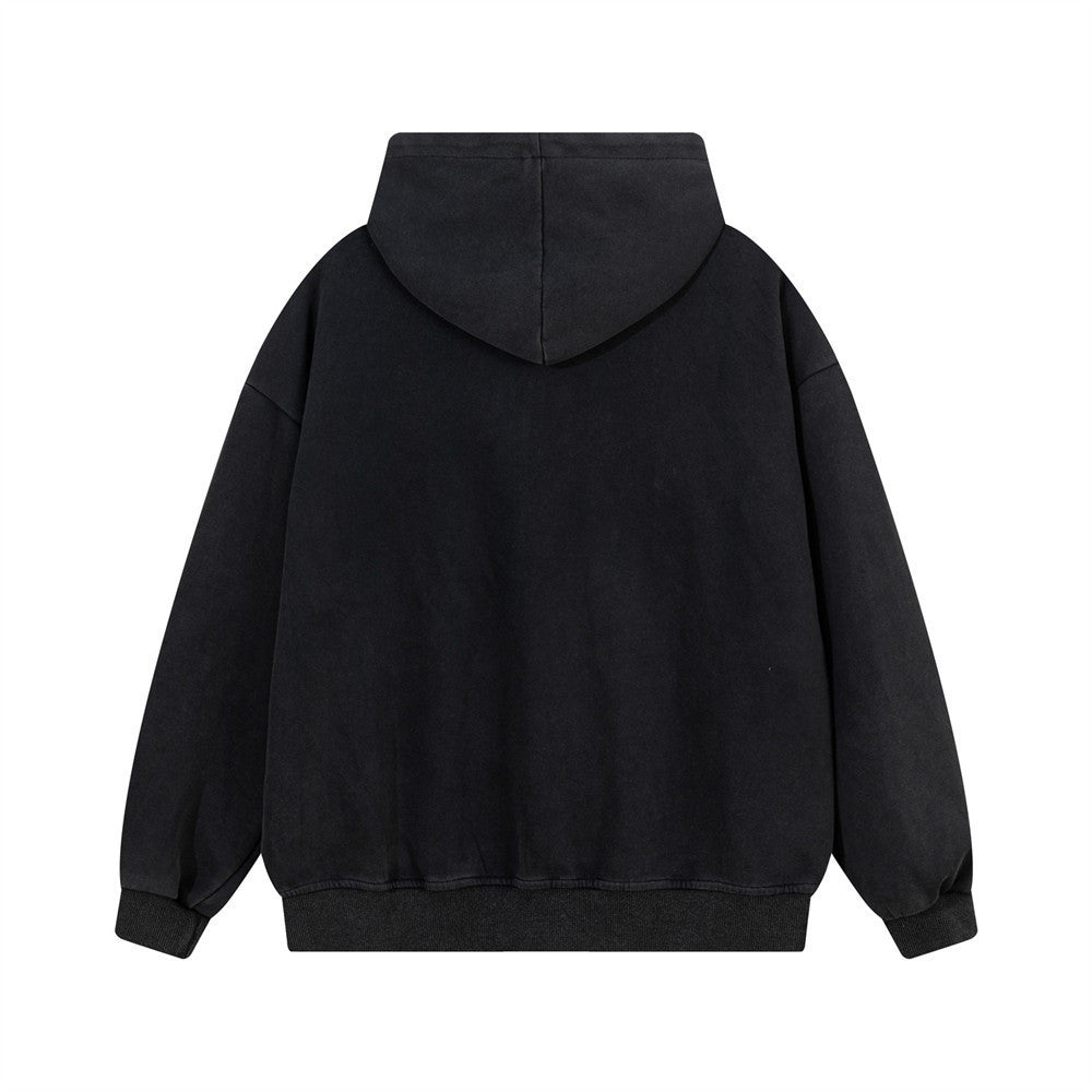 Starry Sky Hot Diamond Hooded Cardigan Sweatshirt