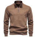 Men's standing collar hoodie