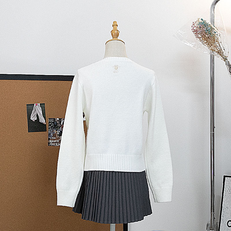 Star Embroidered Sweater