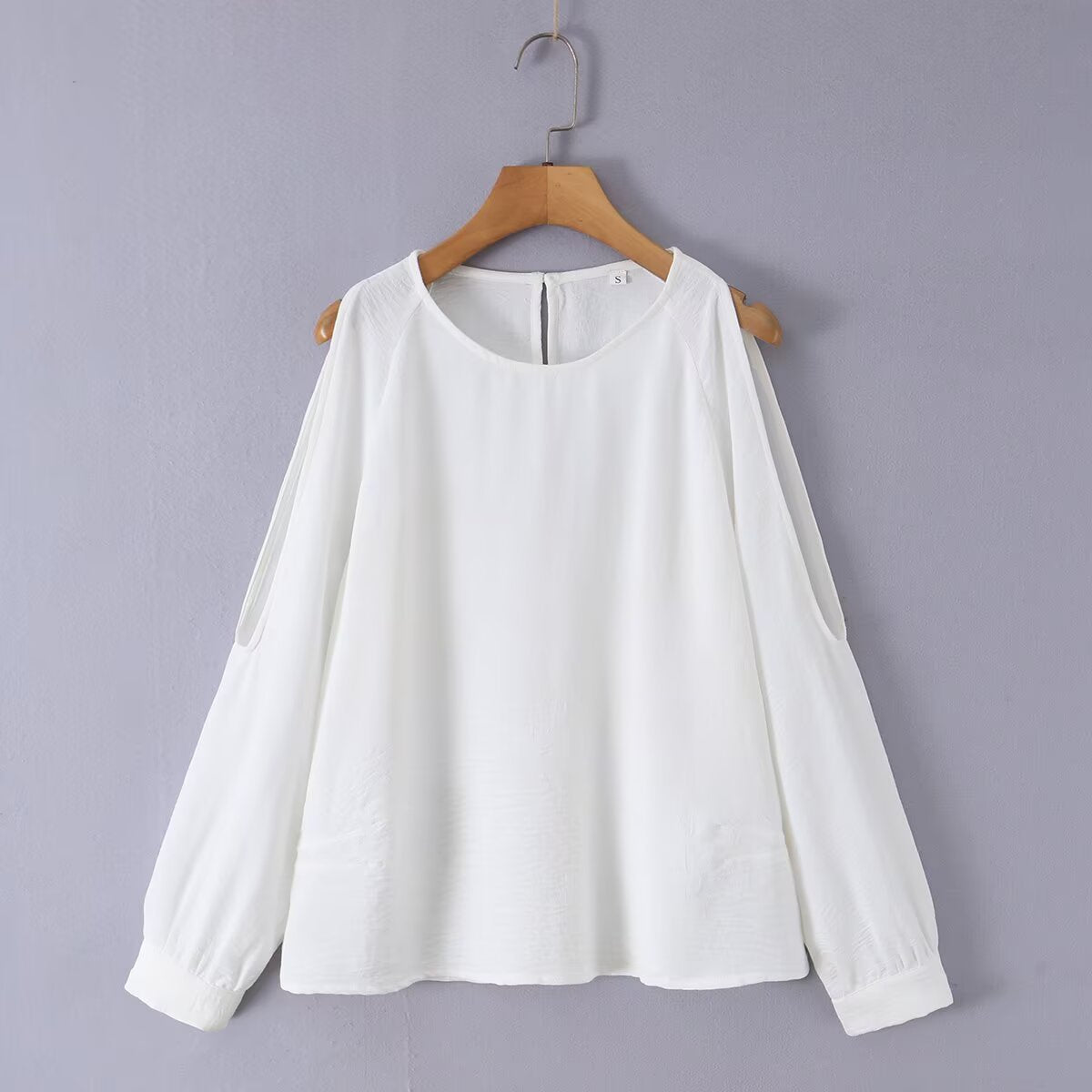 Commuter style split sleeve minimalist shirt