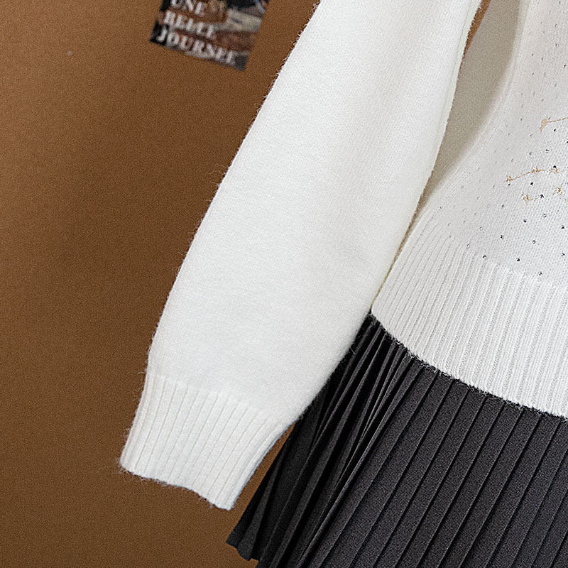 Star Embroidered Sweater